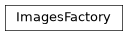 Inheritance diagram of nublado.factory.ImagesFactory