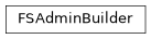 Inheritance diagram of controller.services.builder.fsadmin.FSAdminBuilder