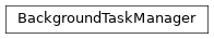 Inheritance diagram of controller.background.BackgroundTaskManager